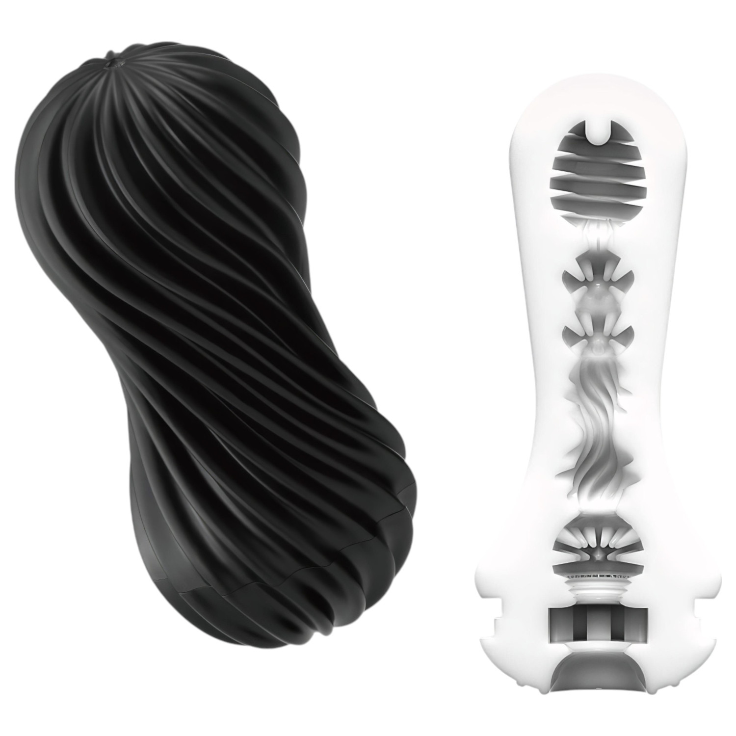 TENGA Flex - masturbátor - černý