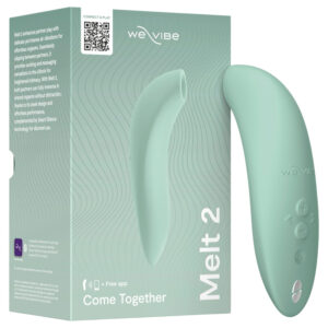 We-Vibe Melt 2 - Vzduchový stimulátor klitorisu ovládaný aplikací (tyrkysový)