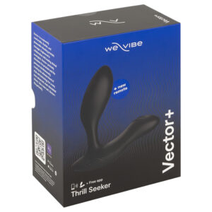 We-Vibe Vector+ - Anální vibrátor ovládaný aplikací (černý)