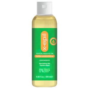 X-Epil - masážní olej - citrónová tráva - 250 ml