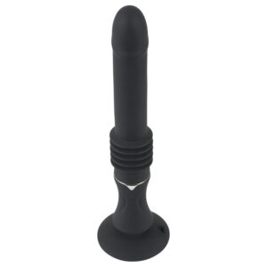 You2Toys Fucking Machine - přirážecí vibrátor s přísavkou (černý)
