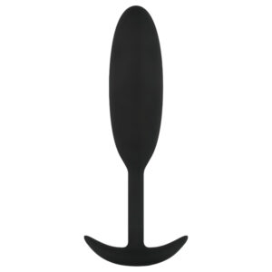 EasyToys Heavy Fulfiller - anální kolík 54 g - malý (černý)