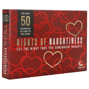 FIFTY NIGHTS OF NAUGHTINESS - erotická společenská hra - anglicky