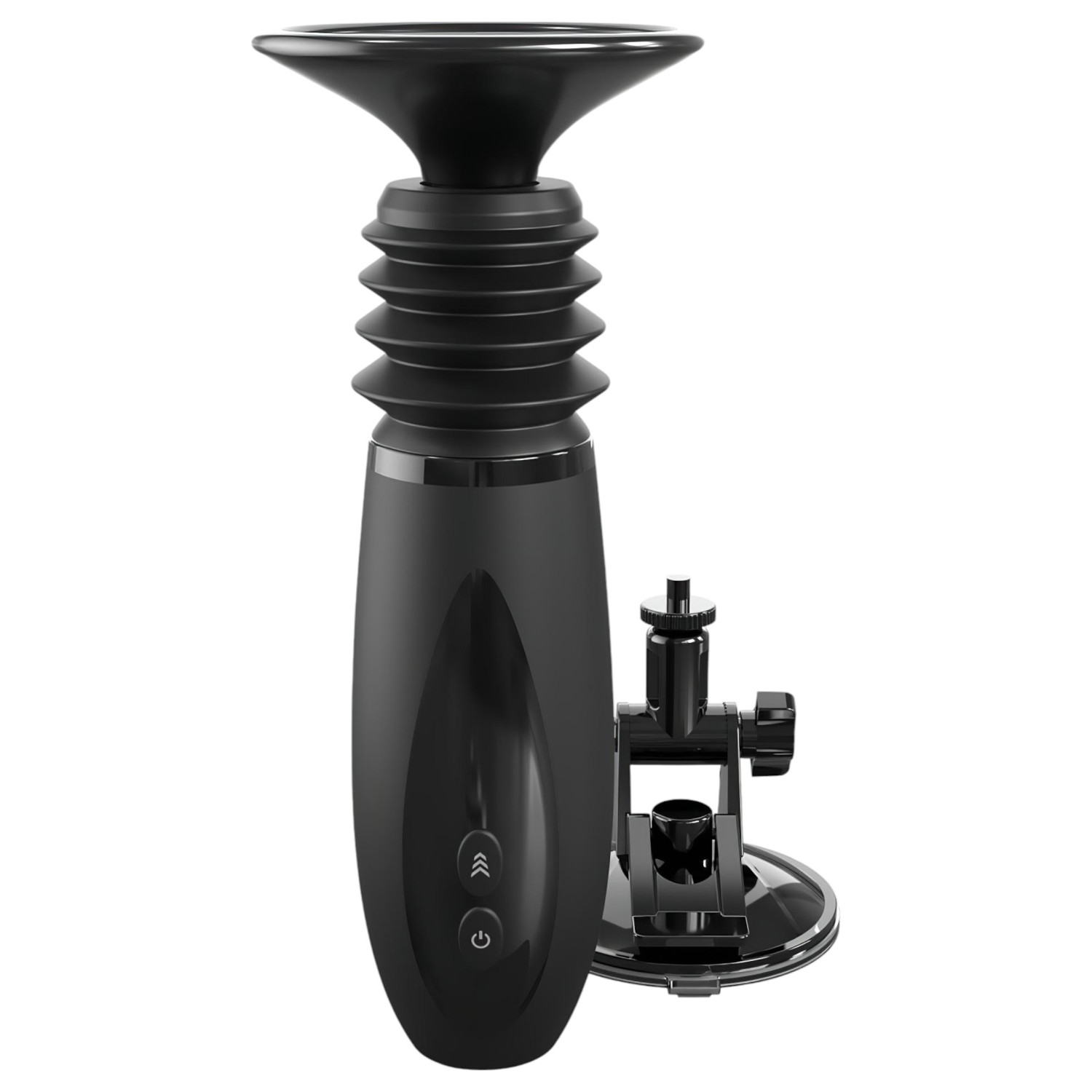 Fetish Fantasy - tělový dock thruster - přirážecí adaptér - černý