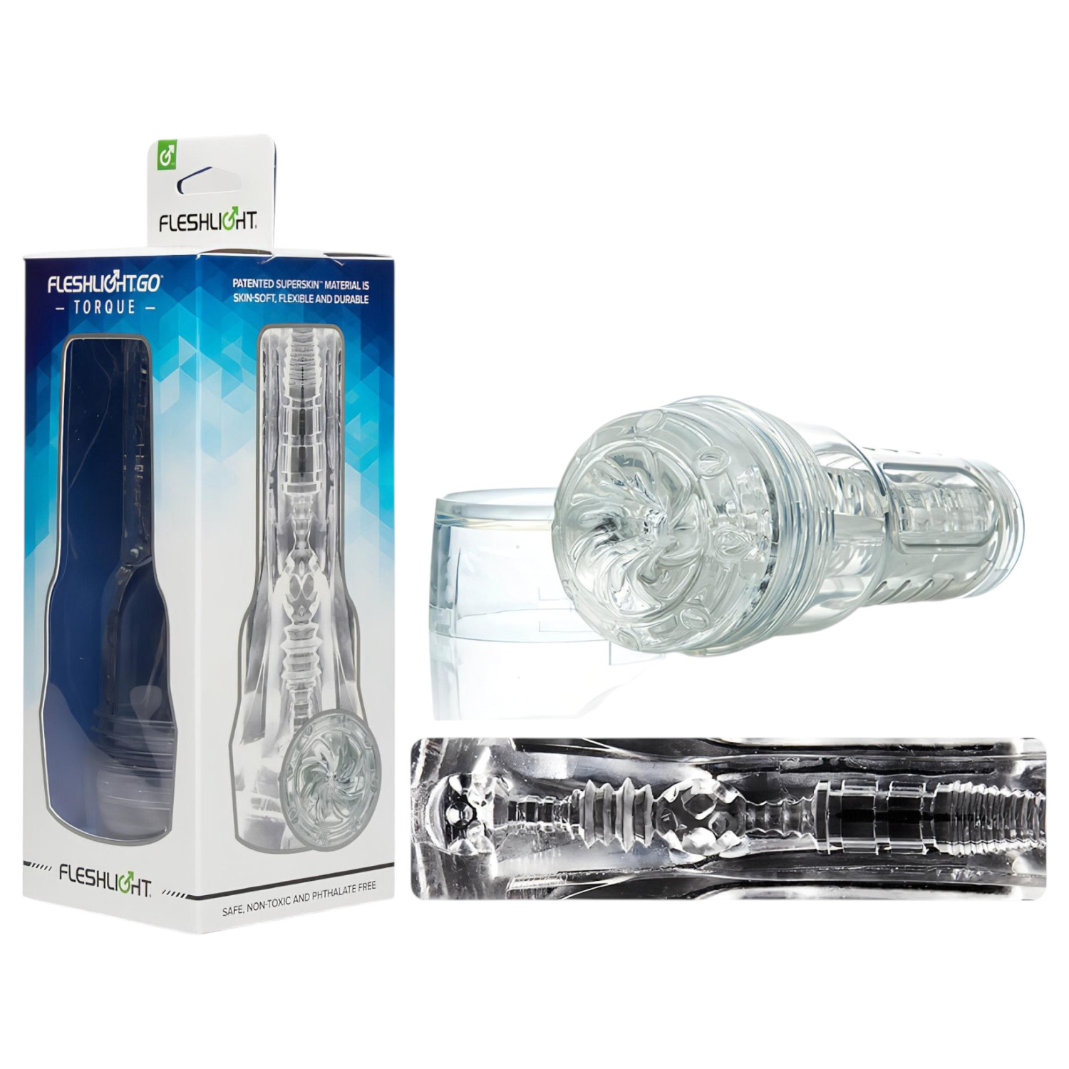 Fleshlight GO Torque - kompaktní masturbátor vagina
