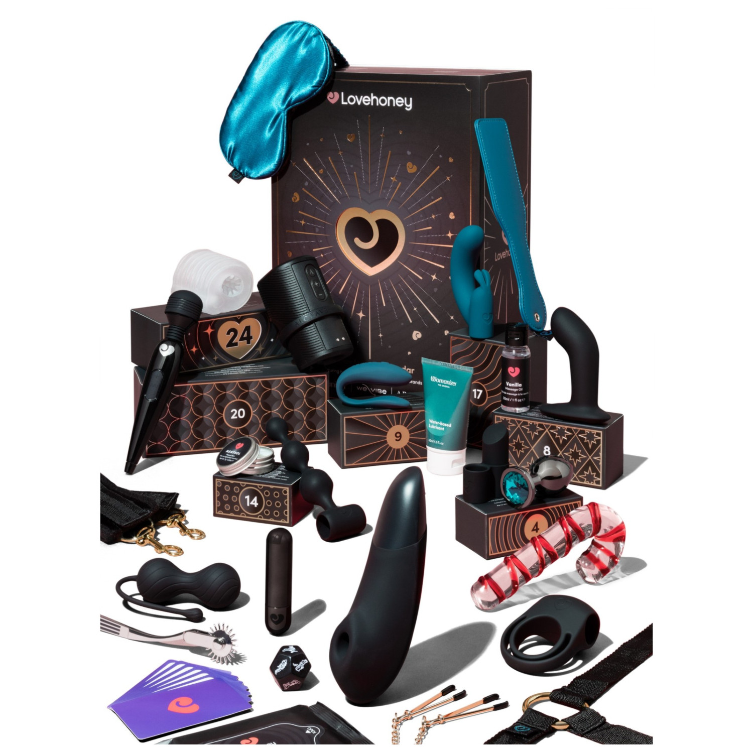 Lovehoney Luxury - erotický adventní kalendář - 2026 (24dílný)