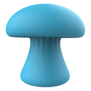 Magic Mushroom - vibrační masážní přístroj na obličej s akumulátorem (modrý)
