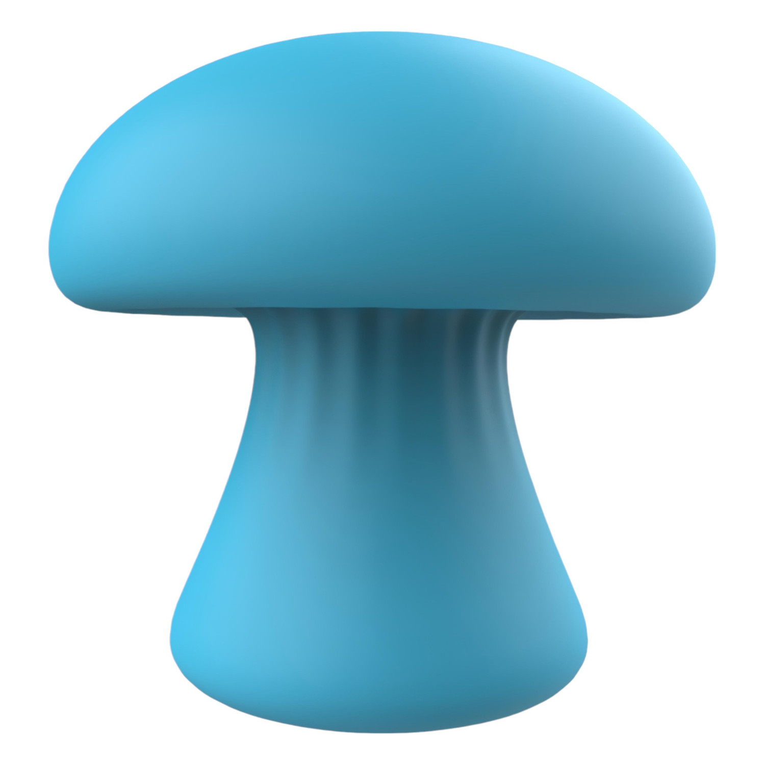 Magic Mushroom - vibrační masážní přístroj na obličej s akumulátorem (modrý)