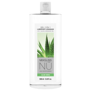 Mixgliss Nu Aloe Vera - nuru masážní gel a lubrikant (1000 ml)