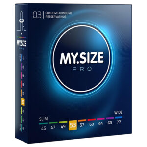 My.Size PRO - kondom na míru - 53 mm (3 ks)