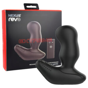 Nexus Revo Extreme - vibrační rotační prostatický stimulátor - černý