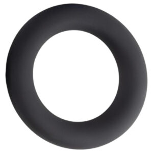 Pulselock Cirkl - černý pružný silikonový erekční kroužek (40 mm)