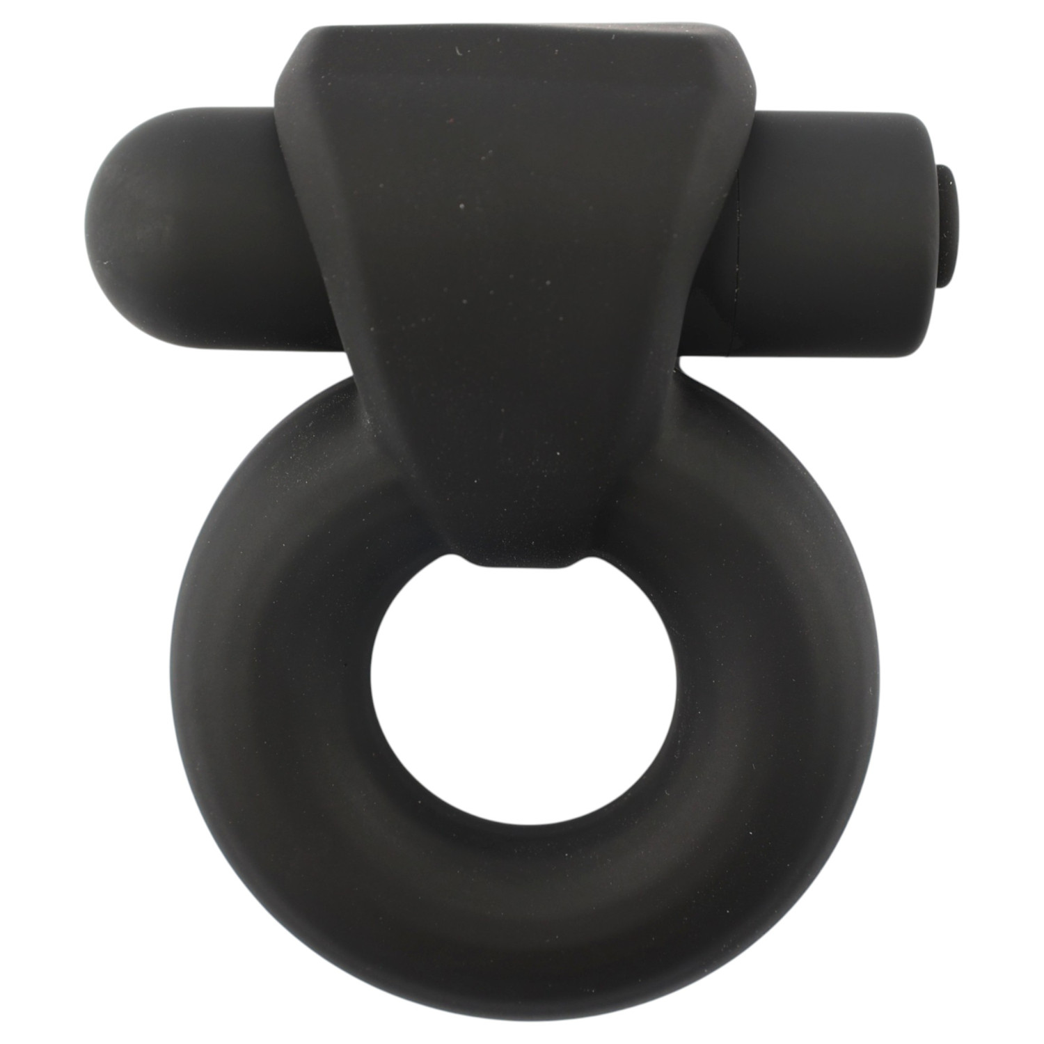 Pulselock Vantr - dobíjecí vibrační penisový kroužek (černý) - 25 mm.