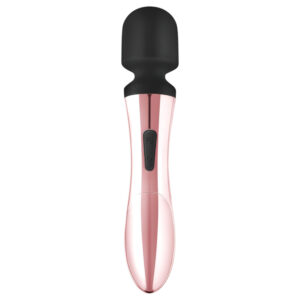 Rosy Gold - masážní vibrátor wand - dobíjecí - rosegold