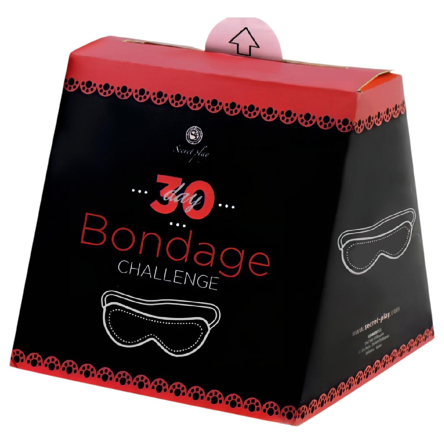 Secret Play 30denní Bondage Challenge - karetní hra s bondážní výzvou (anglicky