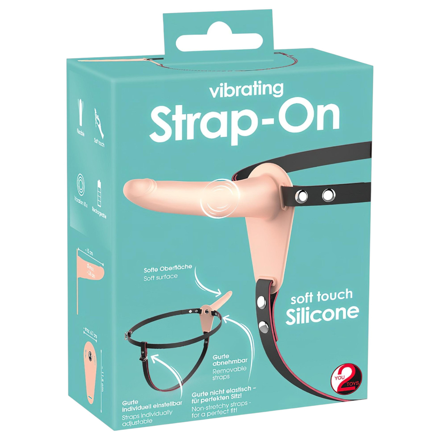 You2Toys - Strap-On - akumulátorový